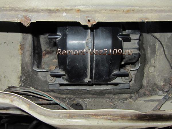 Замена радиатора печки Ваз 2108 Нижняя панель