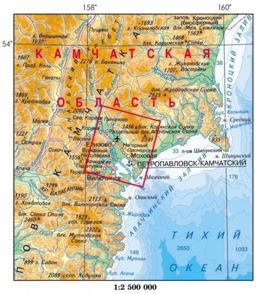 Петропавловск-Камчатский на карте России, фото, история города, достопримечательности